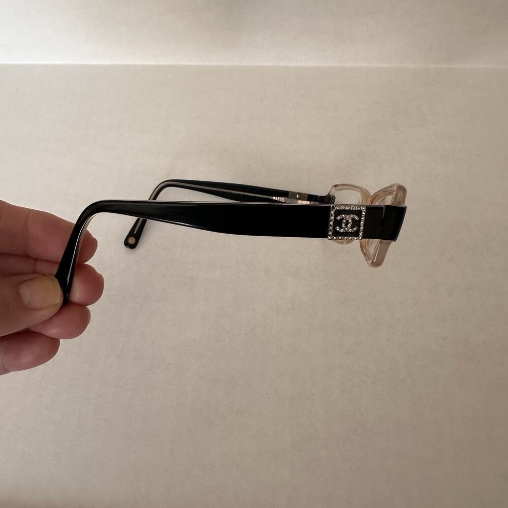 Chanel 3064-B C569 Limited Edition Swarovski Crystal 135 Eyeglasses Frames Only - Picture 10 of 11